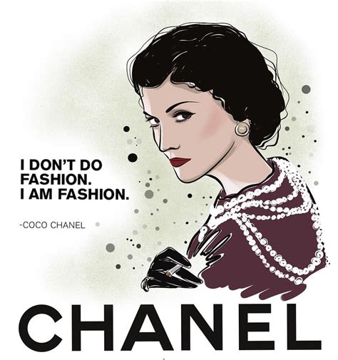 coco chanel disegno